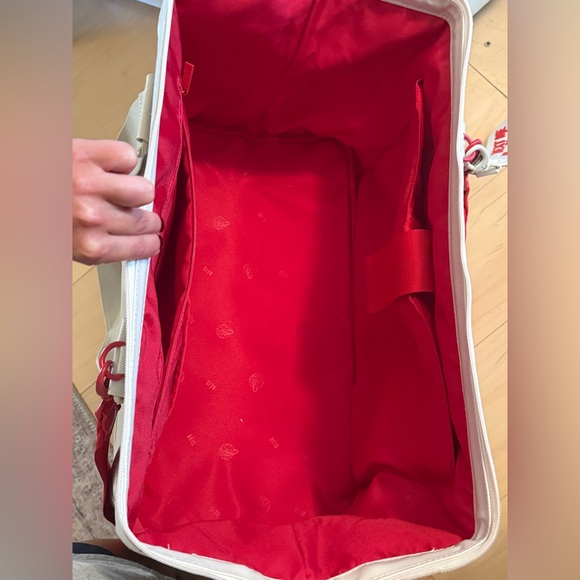 NEW limited edition lonely ghost x beis full size weekender with logo strap - Picture 3 of 7